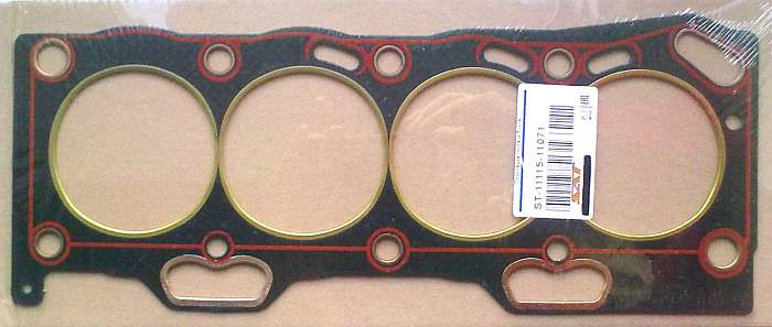 Прокладка ГБЦ TOYOTA CALDINA 4-5E-FE 95-99 <b>SAT ST-11115-11071</b> - изображение