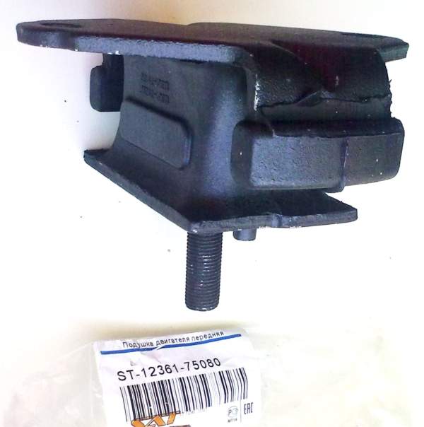 Подушка двигателя передняя TOYOTA HIACE 04- / TOWN ACE / LITE ACE / NOAH 96-07 лев.=прав. <b>SAT ST-12361-75080</b> - изображение 2