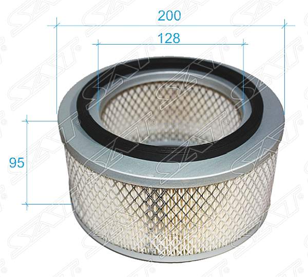 Фильтр воздушный NISSAN VANETTE 2.0 , 2.2 99-10 / MAZDA BONGO 2.0 ,2.2 99-07 / BRAWNY 2.0 <b>SAT ST-16546-HA300</b> - изображение