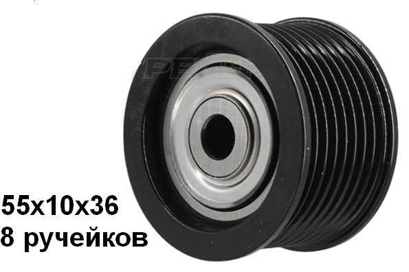 Обводной ролик приводного ремня TOYOTA TUNDRA / LEXUS LX570 3UR №1 <b>SAT ST-16603-38010</b> - изображение