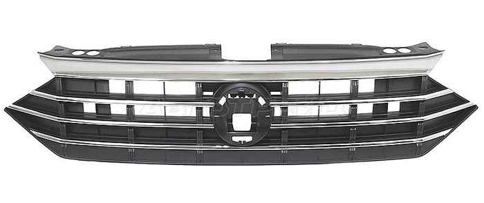 Решетка радиатора Volkswagen Jetta 19- <b>SAT ST-17-0018</b> - изображение