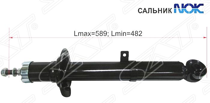 Стойка передняя TOYOTA MARK X / CROWN / LEXUS IS250 / 300 / 350 04- лев. <b>SAT ST-48520-59275</b> - изображение