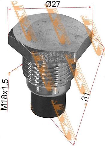 Пробка сливная TOYOTA MANY <b>SAT ST-90341-18040</b> - изображение