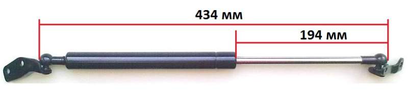 Амортизатор крышки багажника HONDA FIT / JAZZ GD1-4 01-07 5D лев. <b>SAT ST-04746-SAA-000</b> - изображение 1