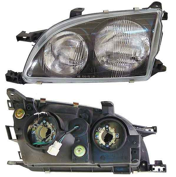 Фара TOYOTA AVENSIS / CALDINA 97-00 черная <b>SAT ST-212-1187L</b> - изображение