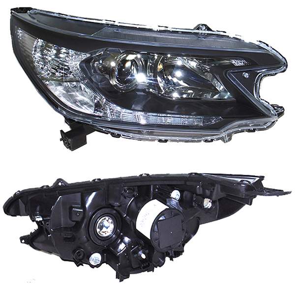 Фара HONDA CR-V 12-14 под ксенон, с электрокорректором <b>SAT ST-217-1176R</b> - изображение
