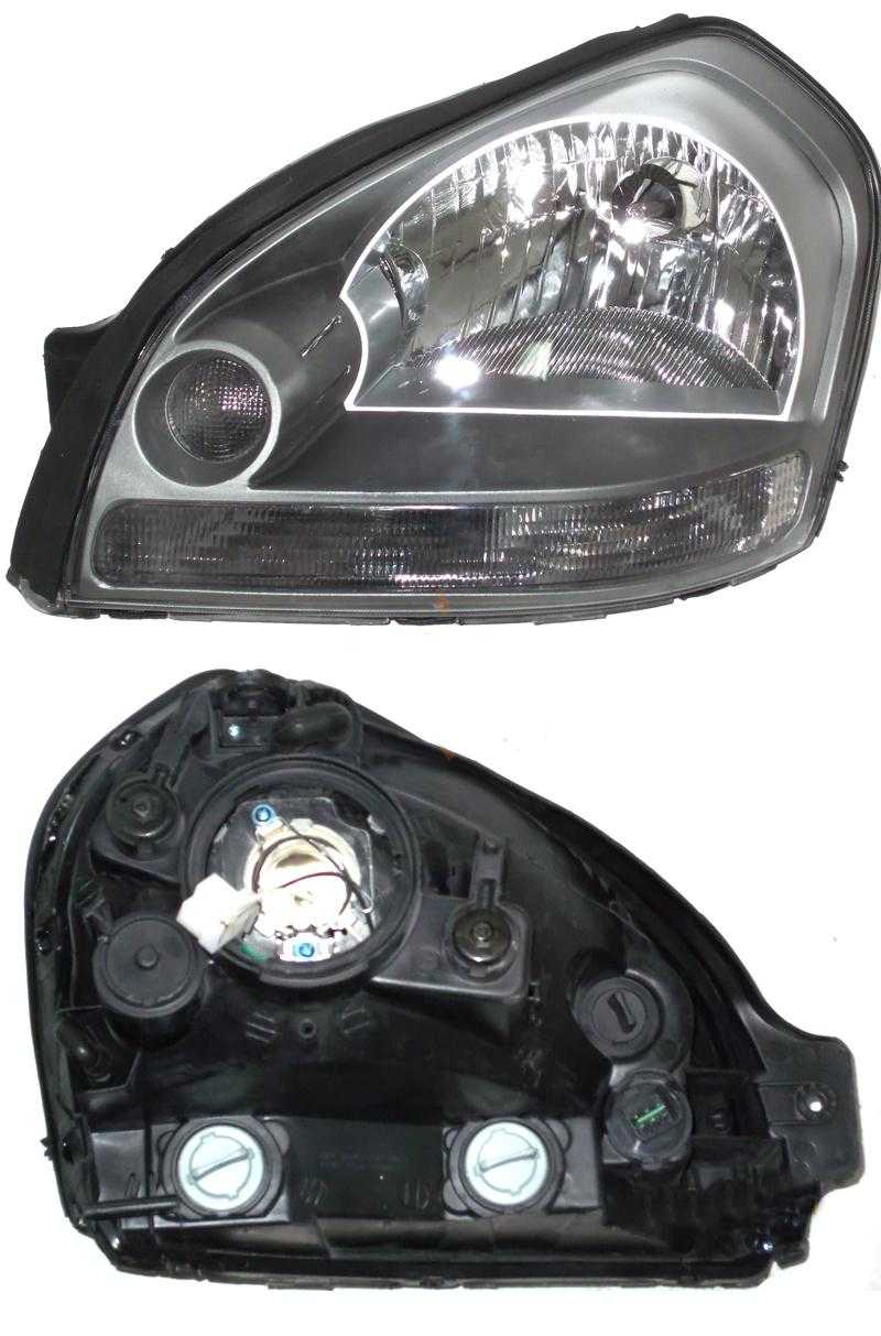 Фара HYUNDAI TUCSON 04-09 <b>SAT ST-221-1134L-LD-E2</b> - изображение