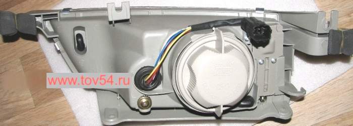 Фара DAEWOO NEXIA 96-08 хрусталь <b>SAT ST-222-1103CL</b> - изображение 2