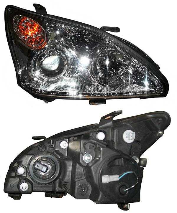 Фара TOYOTA HARRIER / LEXUS RX330 03-08 линза <b>SAT ST-312-1169R</b> - изображение