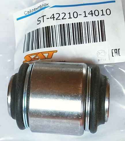 Сайлентблок задней цапфы плавающий TOYOTA Camry / Gracia / 4WD Caldina <b>SAT ST-42210-14010</b> - изображение 1