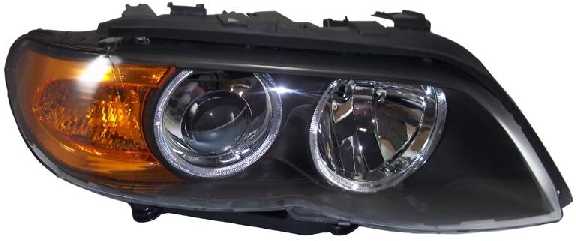 Фара BMW X5 03-06 желтый поворот <b>SAT ST-444-1147BR</b> - изображение