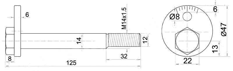 Эксцентрик нижнего рычага TOYOTA LITE / TOWN / MASTER / ACE NOAH 86- <b>SAT ST-48190-27020</b> - изображение