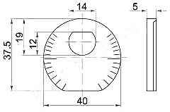 Шайба эксцентрика FR рычага TOYOTA ALTEZZA / CHASER / CRESTA / CROWN / MAJESTA / MARK2 / LUCIDA 91- <b>SAT ST-48198-50011</b> - изображение