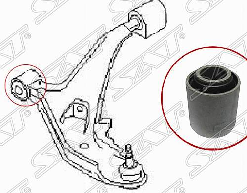 Сайлентблок FR переднего нижнего рычага Nissan Cefiro A32 / 33 94-02 <b>SAT ST-54590-01E00</b> - изображение