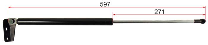 Амортизатор крышки багажника HONDA ODYSSEY RA1 95-99 лев. <b>SAT ST-74870-SX0-305</b> - изображение