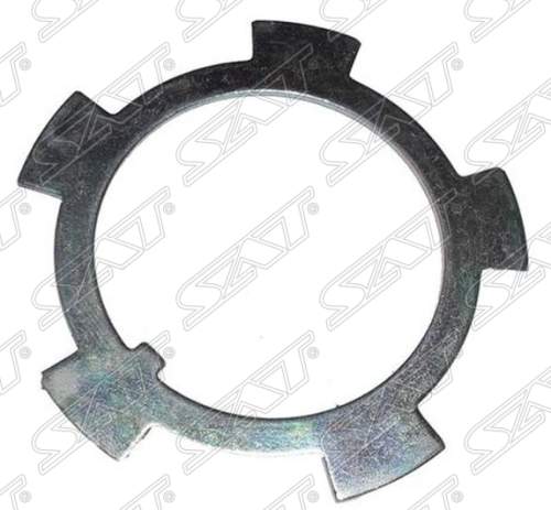 Шайба стопорная FR ступицы (корончатая) TOYOTA DYNA / GRAND / REGIUS / LITE / HIACE / HILU / XLAND CRUISER 100 <b>SAT ST-90215-42025</b> - изображение