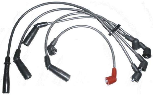 Провода высоковольтные TOYOTA COROLLA / SPRINTER EE9# 87-92 2E (кругл. резин.) <b>SAT ST-90919-21397</b> - изображение