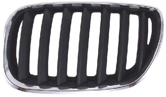 Решетка BMW X5 03-06 лев. черная с хромом <b>SAT ST-BMX5-093-C2</b> - изображение