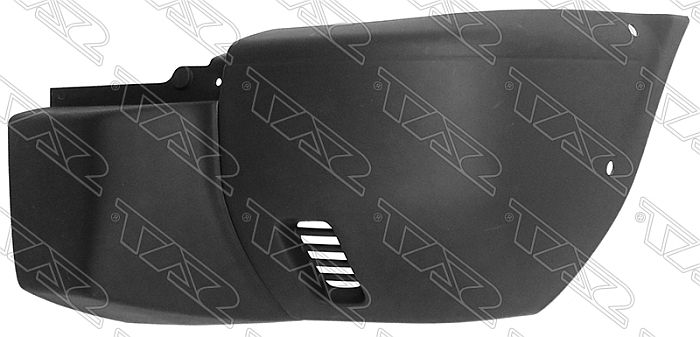 Клык переднего бампера NISSAN PATROL / SAFARI 97-01 лев. под расширитель <b>SAT ST-DT73-000-A2</b> - изображение