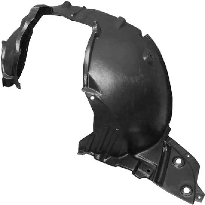 Подкрылок NISSAN NOTE 05-12 лев. (пр-во Тайвань) <b>SAT ST-DTE1-016L-2</b> - изображение