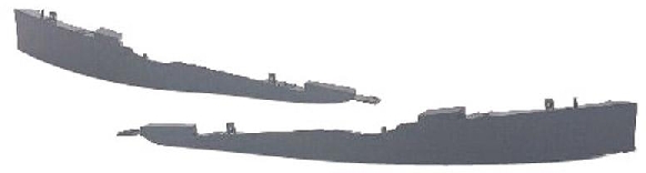 Спойлер бампера NISSAN MURANO 03-05 прав. <b>SAT ST-DTG5-000M-1</b> - изображение