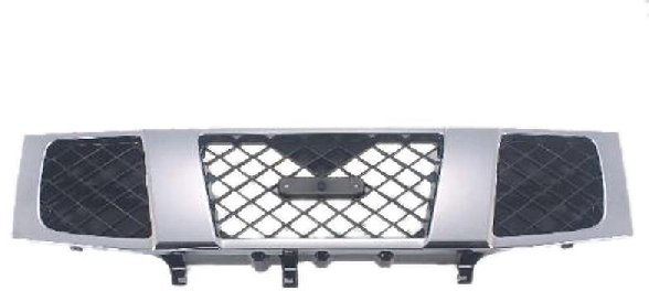 Решетка NISSAN ARMADA / TITAN 04- черная с хромом <b>SAT ST-DTJ2-093-B0</b> - изображение Решетка NISSAN ARMADA / TITAN 04- черная с хромом <b>SAT ST-DTJ2-093-B0</b> - изображение