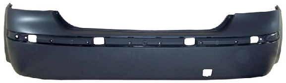 Бампер задний FORD FOCUS II 05-08 4D верхняя часть <b>SAT ST-FDA5-087-H0</b> - изображение