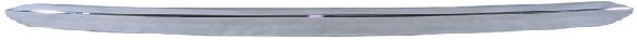 Молдинг решетки HYUNDAI SONATA V 04-09 верхний <b>SAT ST-HN24-093M-0</b> - изображение