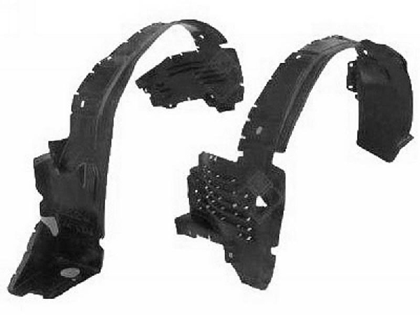Подкрылок MERCEDES W210 99-02 прав. (пр-во Тайвань) <b>SAT ST-MD56-016L-A1</b> - изображение