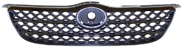 Решетка TOYOTA COROLLA 00-02 черная с хромом <b>SAT ST-TY28-093-A0</b> - изображение