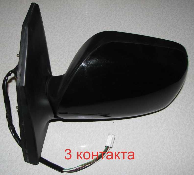 Зеркало TOYOTA COROLLA 00-06 лев. 3 контакта <b>SAT ST-TY28-940-2</b> - изображение