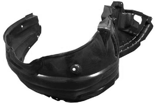 Подкрылок TOYOTA AVENSIS 03-05 прав. (пр-во Тайвань) <b>SAT ST-TY47-016L-1</b> - изображение