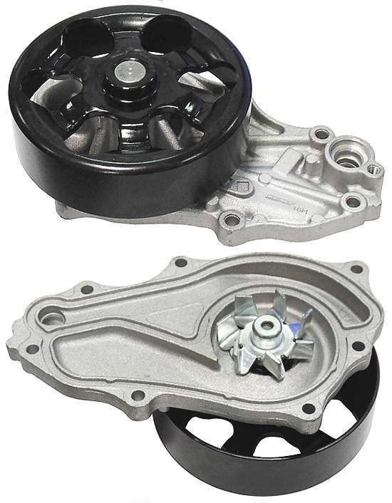 Помпа водяная HONDA CIVIC FD# 05-11 / ACCORD CL# 03-08 K20 / 24A (с прокладкой) <b>SAT ST-H144</b> - изображение