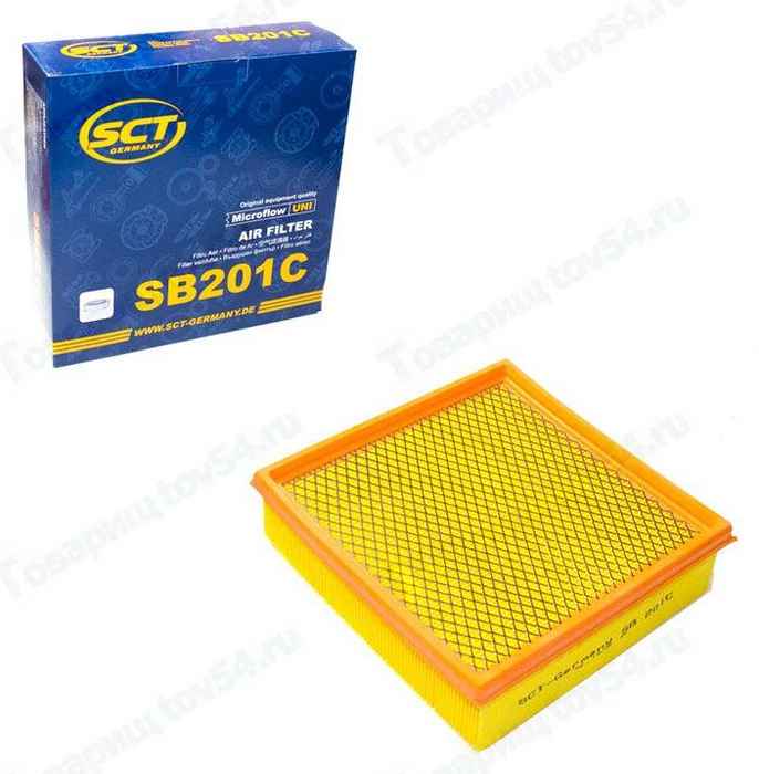Фильтр воздушный ВАЗ 2112 <b>SCT GERMANY SB 201C</b> - изображение