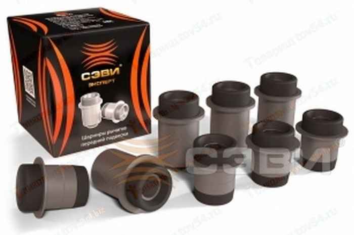 Сайлентблок ВАЗ 2121 Нива (8шт) <b>СЭВИ-ЭКСПЕРТ 1206</b> - изображение