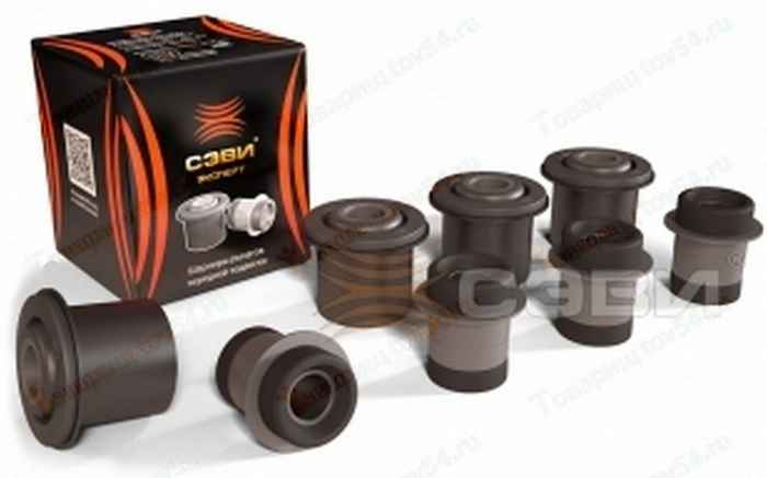 Сайлентблок ВАЗ 21214 нижний нового образца (8 шт) <b>СЭВИ-ЭКСПЕРТ 1214</b> - изображение