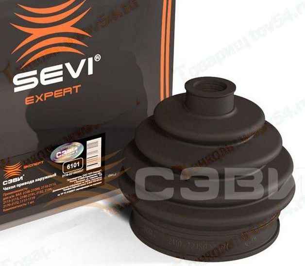 Пыльник ШРУСа ВАЗ 2108-2110 наружный <b>СЭВИ-ЭКСПЕРТ 6101</b> - изображение