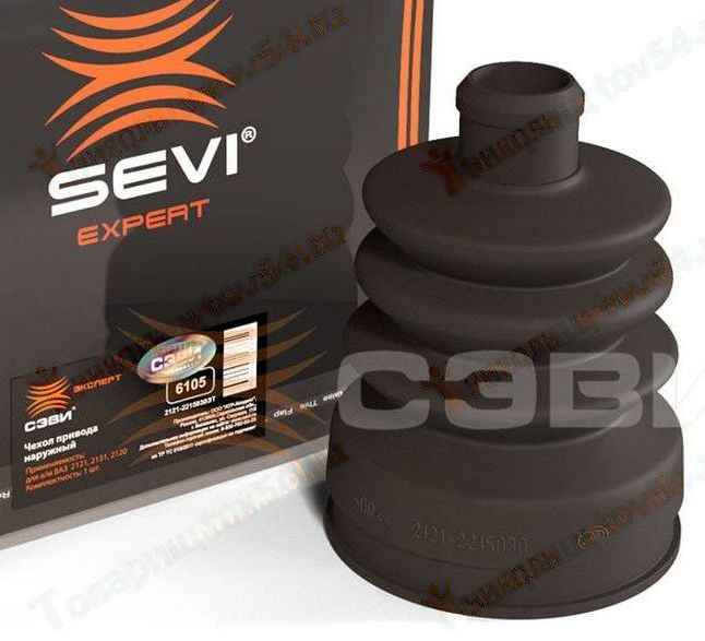Пыльник ШРУСа ВАЗ 2121 Нива наружный <b>СЭВИ-ЭКСПЕРТ 6105</b> - изображение