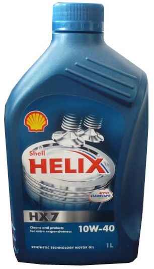Shell Plus HX7 10W40 (1л) полусинтетическое SL/СF - изображение