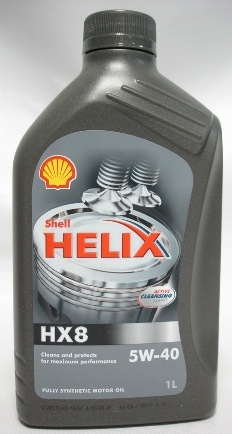 Shell HX8 5W40 (1л) синтетическое SM/CF - изображение