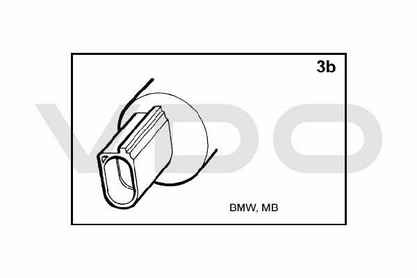Насос системы омывателя фар AUDIBMWVW <b>SIEMENS VDO 246086001007Z</b> - изображение 1
