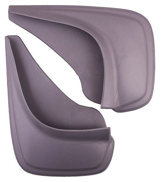 Брызговики универсальные (2шт) серые 21,5х30см SKYWAY S05201002 - изображение