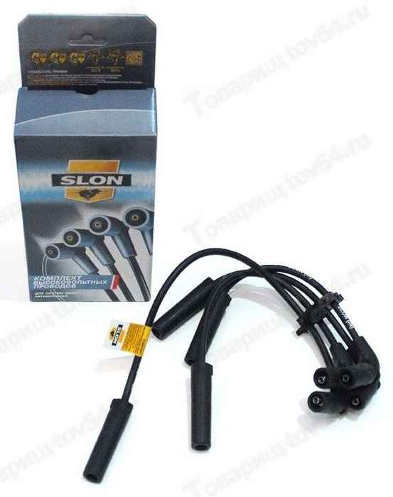 Провода высоковольтные LADA Largus 8V, Renault Logan, Sandero 986357256 <b>SLON SLN.001.8200506297</b> - изображение