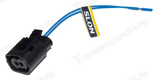 Колодка реле генератора ВАЗ 1117, 1118, 1119 Калина с проводами <b>SLON SLRK-336</b> - изображение