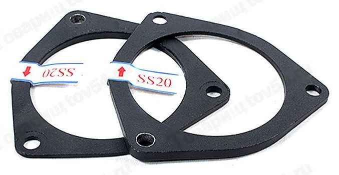 Подставки передних стоек ВАЗ 2108-2110 угловые (комплект 2 шт) <b>SS20 SS50101</b> - изображение