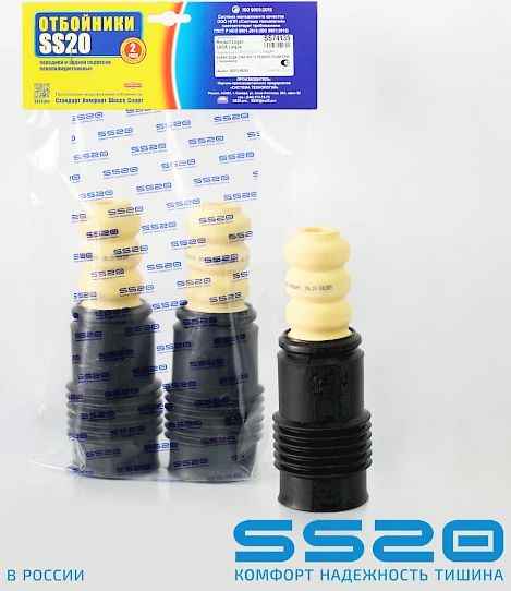 Отбойники+пыльники передних стоек LADA Largus, Renault Logan (2 шт) <b>SS20 Стандарт SS74135</b> 6001549290 - изображение