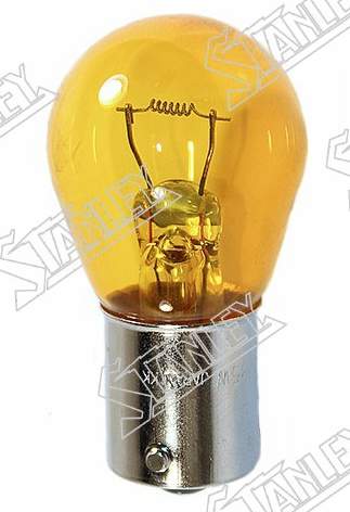 Лампа дополнительного освещения (желтый цвет) 24V 35W BA15s <b>STANLEY A4594MY</b> - изображение