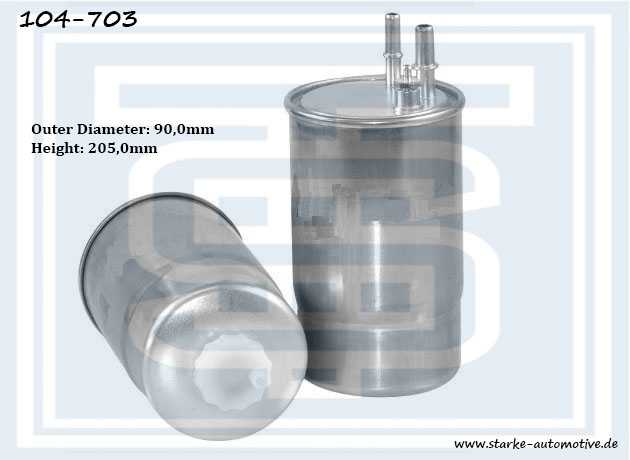 Фильтр топливный <b>STARKE 104703</b> - изображение