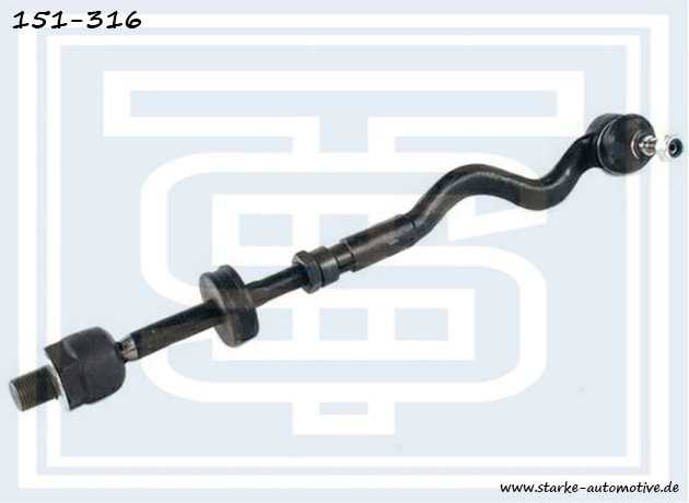 Тяга рулевая BMW E36 в сборе R <b>STARKE 151316</b> - изображение