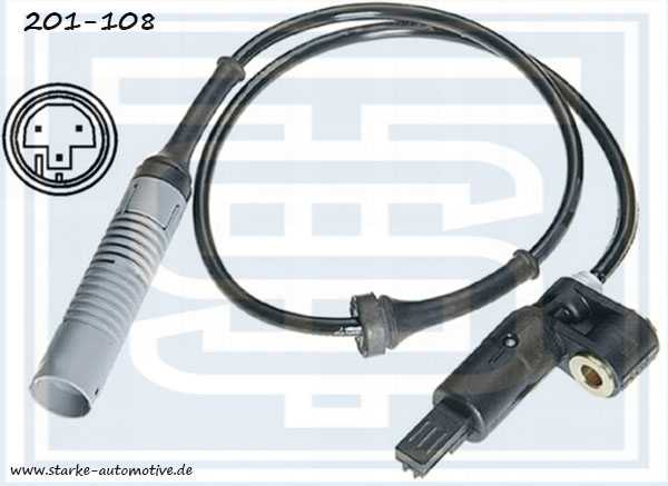 Датчик ABS передний 201-108 <b>STARKE 201108</b> - изображение Датчик ABS передний 201-108 <b>STARKE 201108</b> - изображение